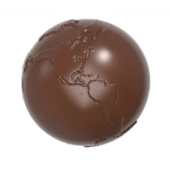 CHOCOLATE WORLD Moules À Chocolat|Moule Chocolat Globe Terrestre Ø 50 mm (x8)