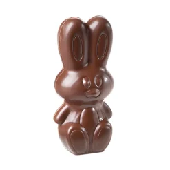 CHOCOLATE WORLD Moules À Chocolat|Moule Chocolat Lapin Assis 9,9 cm (x4)