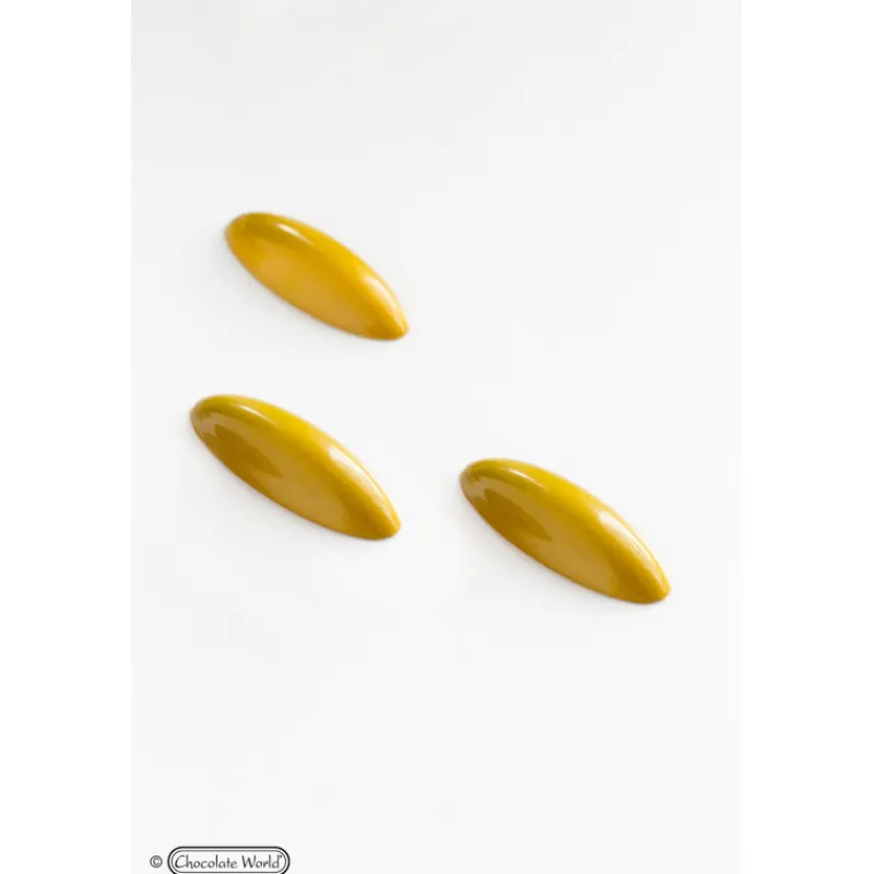 CHOCOLATE WORLD Moules À Chocolat|Moule Chocolat Lentille Oblique 62,5 mm (x14)