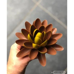 CHOCOLATE WORLD Moules À Chocolat|Moule Chocolat Lentille Oblique 62,5 mm (x14)