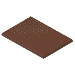 CHOCOLATE WORLD Moules À Chocolat|Moule Chocolat Matinette avec trame 69,5 mm (x6)