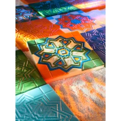 CHOCOLATE WORLD Moules À Chocolat|Moule Chocolat Mosaïque Orientale 99,5 mm (x2)