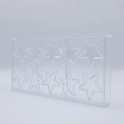 CHOCOLATE WORLD Moules À Chocolat|Moule Chocolat Napolitain Étoile (x10)