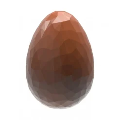 CHOCOLATE WORLD Moules À Chocolat|Moule Chocolat Oeuf à Facettes 33 mm (x24)