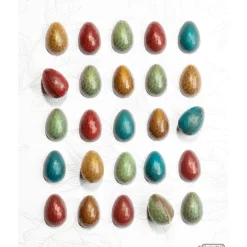 CHOCOLATE WORLD Moules À Chocolat|Moule Chocolat Oeuf à Facettes 33 mm (x24)