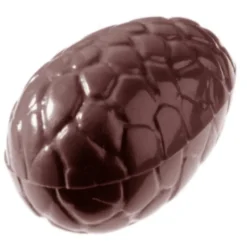 CHOCOLATE WORLD Moules À Chocolat|Moule Chocolat Oeuf Craquelé 2,5 cm (x48)