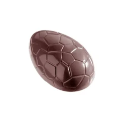 CHOCOLATE WORLD Moules À Chocolat|Moule Chocolat Oeuf Craquelé 80 mm (x6)