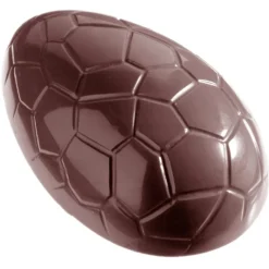 CHOCOLATE WORLD Moules À Chocolat|Moule Chocolat Oeuf Craquelé 5.7 cm (x12)