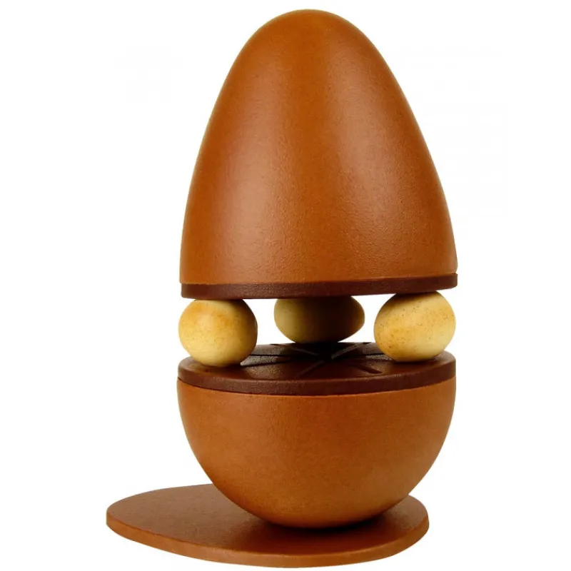 PAVONI Moules À Chocolat|Moule Chocolat Oeuf Deck 13,5 x 10 cm x H 16,5 cm (x2)