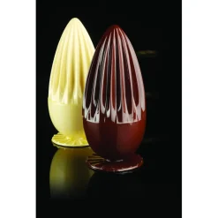 PAVONI Moules À Chocolat|Moule Chocolat Oeuf Diamant Ø 12 x H 25 cm (x2)