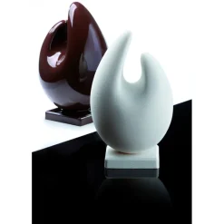 PAVONI Moules À Chocolat|Moule Chocolat Oeuf Organic Ø 13,5 x H 21,5 cm (x2)