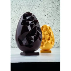 PAVONI Moules À Chocolat|Moule Chocolat Oeuf Picasso Ø 14 x H 21,5 cm (x2)