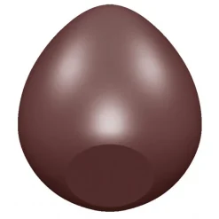 CHOCOLATE WORLD Moules À Chocolat|Moule Chocolat Oeuf Plat 5,1 cm (x8)