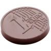 CHOCOLATE WORLD Moules À Chocolat|Moule Chocolat Pièce 1 Euro Ø 35 mm (x21)