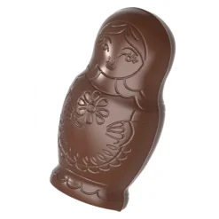 CHOCOLATE WORLD Moules À Chocolat|Moule Chocolat Poupée Russe 50 mm (x16)