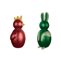 POP CHOCOLAT Moules À Chocolat|Moule Chocolat Poussin et Lapin de Pâques (x4)