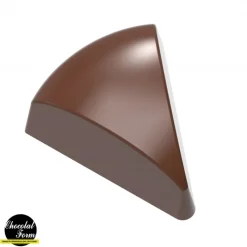 Chocolat Form Moules À Chocolat|Moule Chocolat Quartier de Gâteau 3,4 x 2,9 cm (x24)