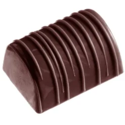 CHOCOLATE WORLD Moules À Chocolat|Moule Chocolat Rectangle Strié (x32)
