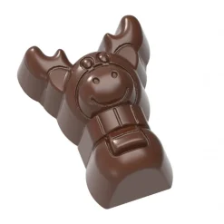 CHOCOLATE WORLD Moules À Chocolat|Moule Chocolat Renne Rudolph 3,9 cm (x18)