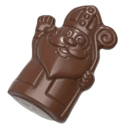 CHOCOLATE WORLD Moules À Chocolat|Moule Chocolat Saint Nicolas 87,5mm (x4)