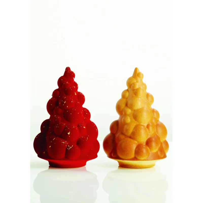 PAVONI Moules À Chocolat|Moule Chocolat Sapin de Noël Ampolla Ø 13,5 x H 20 cm (x1)