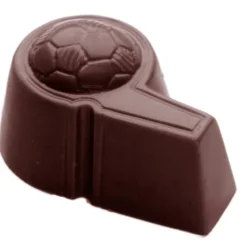 CHOCOLATE WORLD Moules À Chocolat|Moule Chocolat Sifflet 3,9 x 2,7 cm x H 1,9 cm (x24)