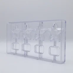 CHOCOLATE WORLD Moules À Chocolat|Moule Chocolat Sucette Étoile (x4)