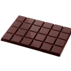 CHOCOLATE WORLD Moules À Chocolat|Moule Chocolat Tablette 24 Carrés (x2)