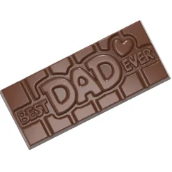 CHOCOLATE WORLD Moules À Chocolat|Moule Chocolat Tablette Best Dad Ever (x4)