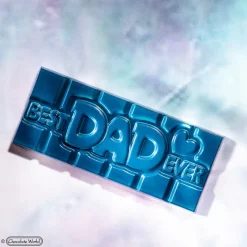 CHOCOLATE WORLD Moules À Chocolat|Moule Chocolat Tablette Best Dad Ever (x4)