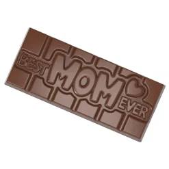 CHOCOLATE WORLD Moules À Chocolat|Moule Chocolat Tablette Best Mom Ever (x4)