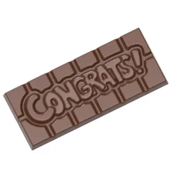 CHOCOLATE WORLD Moules À Chocolat|Moule Chocolat Tablette Congrats (x4)