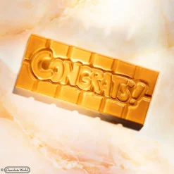 CHOCOLATE WORLD Moules À Chocolat|Moule Chocolat Tablette Congrats (x4)