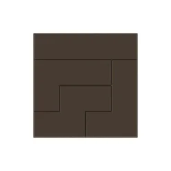 POP CHOCOLAT Moules À Chocolat|Moule Chocolat Tablette Carrée Tetris (x6)