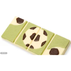 CHOCOLATE WORLD Moules À Chocolat|Moule Chocolat Tablette Football 11,4 x 5 cm x H 0,95 cm (x4)
