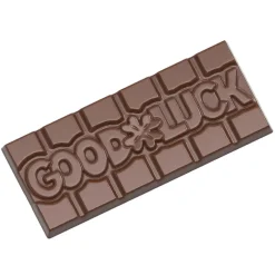 CHOCOLATE WORLD Moules À Chocolat|Moule Chocolat Tablette Good Luck (x4)