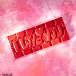 CHOCOLATE WORLD Moules À Chocolat|Moule Chocolat Tablette I love You (x4)