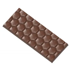 CHOCOLATE WORLD Moules À Chocolat|Moule Chocolat Tablette Nid d'Abeille (x4)