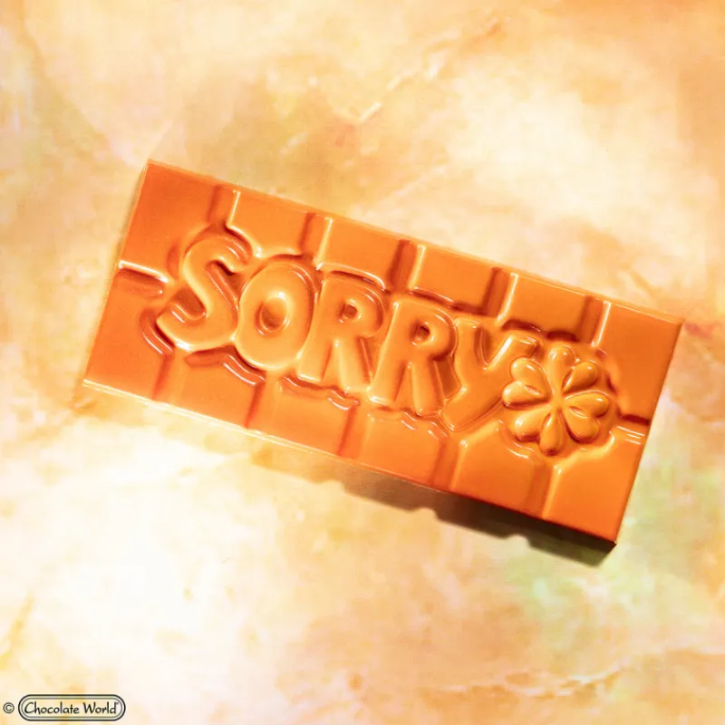 CHOCOLATE WORLD Moules À Chocolat|Moule Chocolat Tablette Sorry (x4)