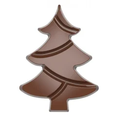 CHOCOLATE WORLD Moules À Chocolat|Moule Chocolat Tablette Sapin de Noël 139,5 mm (x2)