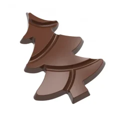 CHOCOLATE WORLD Moules À Chocolat|Moule Chocolat Tablette Sapin de Noël 139,5 mm (x2)