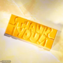 CHOCOLATE WORLD Moules À Chocolat|Moule Chocolat Tablette Thank You (x4)