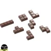 Chocolat Form Moules À Chocolat|Moule Chocolat Tetromino (x14)