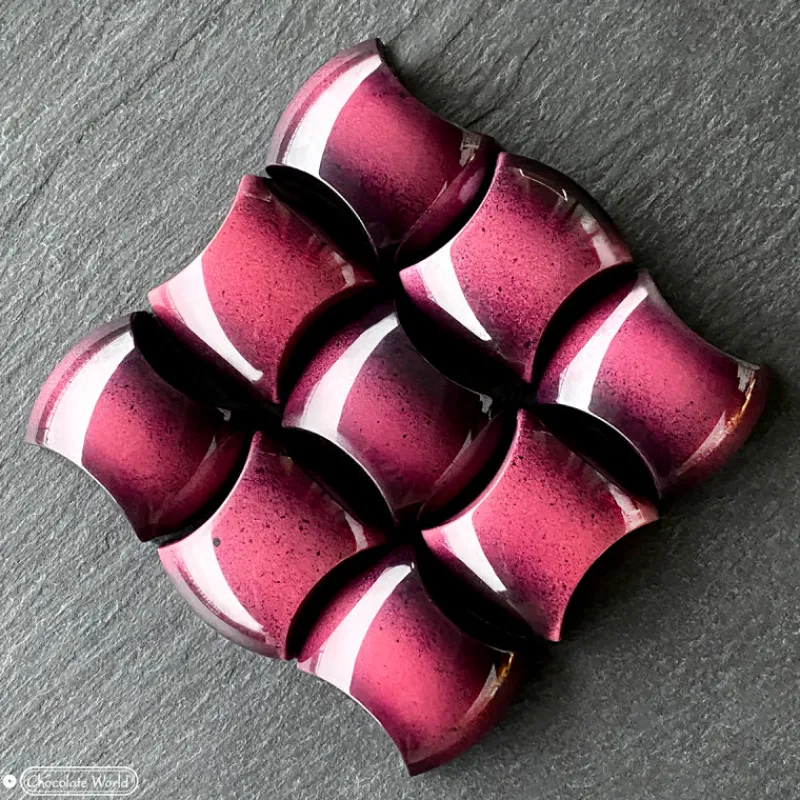 CHOCOLATE WORLD Moules À Chocolat|Moule Chocolat The Taster 3,4 x 2,9 cm (x21)