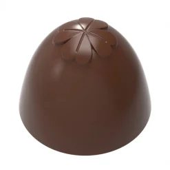 CHOCOLATE WORLD Moules À Chocolat|Moule Chocolat Truffe Américaine Trèfle 26,5 mm (x24)