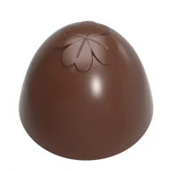 CHOCOLATE WORLD Moules À Chocolat|Moule Chocolat Truffe Américaine Trèfle 26,5 mm (x24)