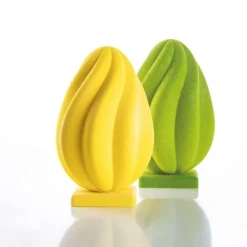 PAVONI Moules À Chocolat|Moule Chocolat Œuf Helical Ø 14 x H 21,8 cm (x2)
