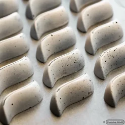 CHOCOLATE WORLD Moules À Chocolat|Moule Chocolat Vague 5 x 2,5 cm (x21)