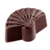 CHOCOLATE WORLD Moules À Chocolat|Moule Chocolat Éventail 40 x 25 mm (x24)