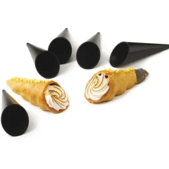 MATFER Moule Anti-adhésif|Moules À Gâteaux|Moule Cornet 3,5 cm x H 14 cm (x12) Exoglass®